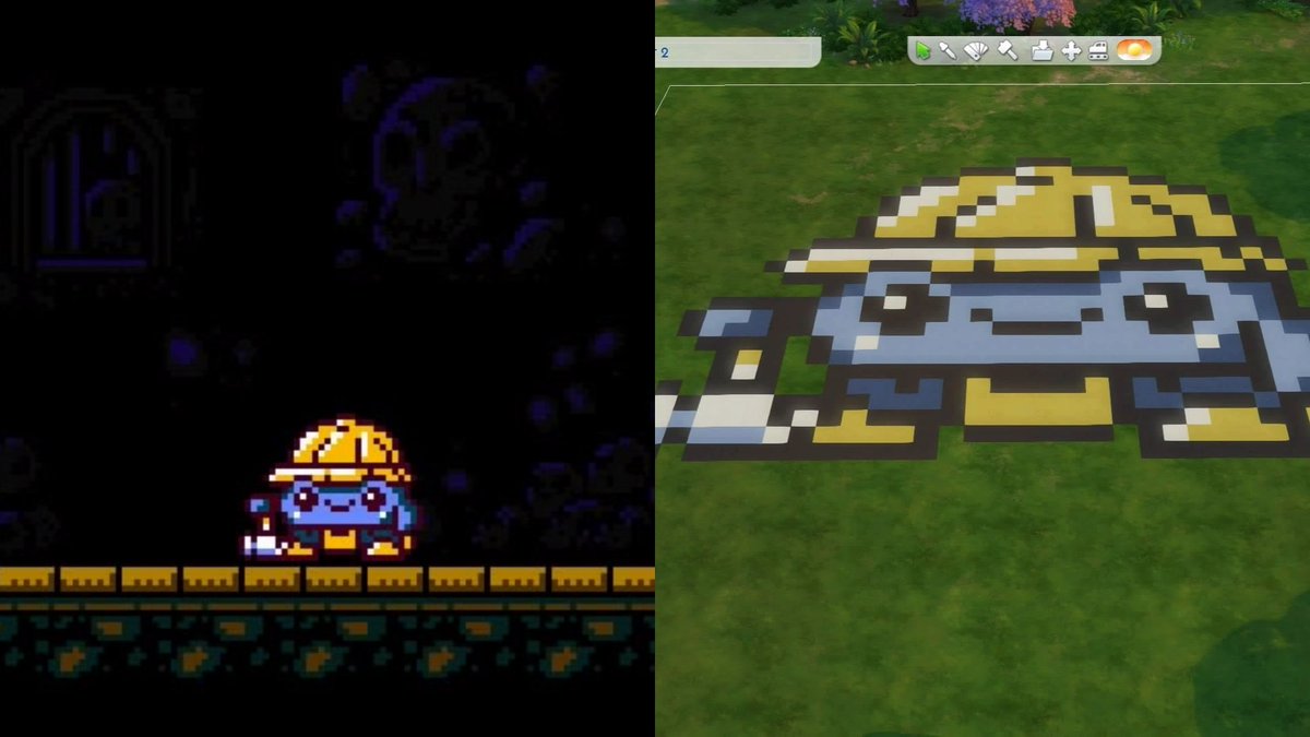 FuchsFeuer22763's tweet photo. Cute Phobekin ~ Original & My Version #messengergame #devolverdigital #Pixelart #Phobekin #indiegames #PS4share https://t.co/AKfdoMpnAo