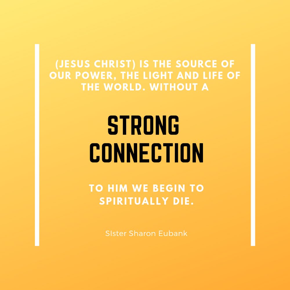 UniverseBYU's tweet photo. #SisterEubank #GeneralConference https://t.co/2dF2dQPvyk