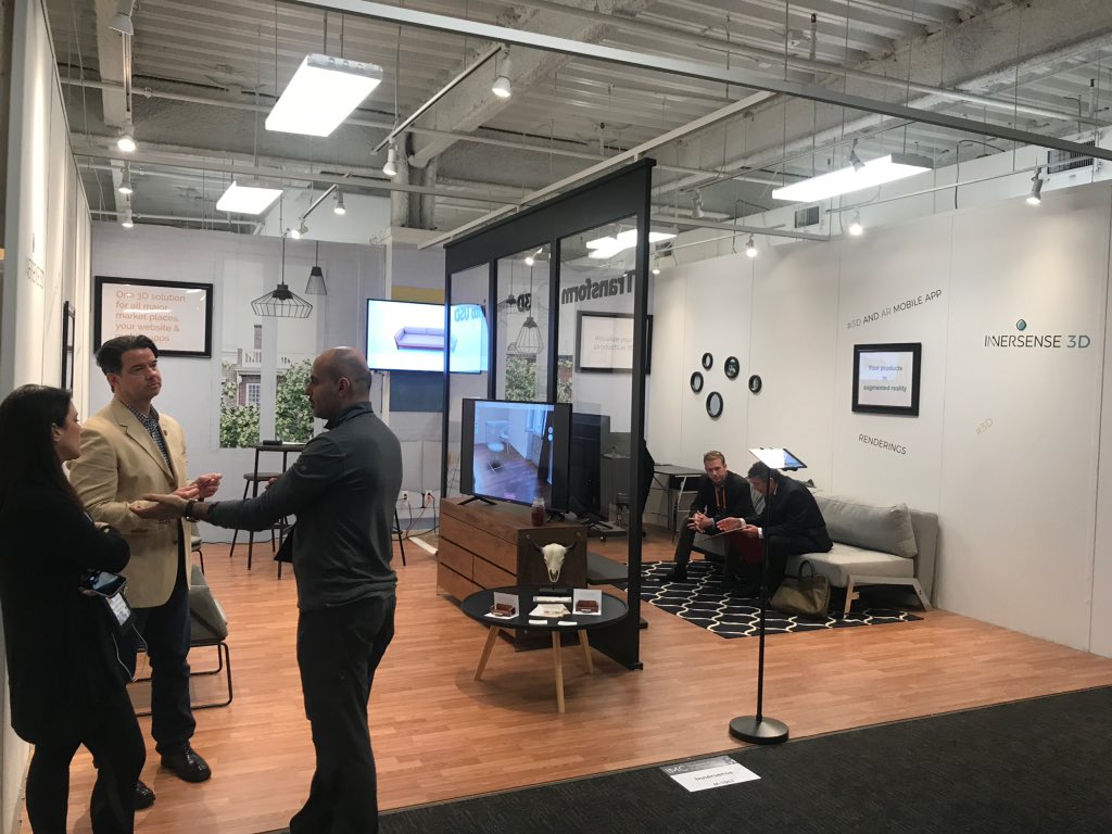inspi3d's tweet photo. Day 2 at #HPMKT ! #AR demo and meetings with our team 👉 Suites at Market Square, booth M-1011. @Innersense_USA @HPMarketNews https://t.co/eqeBxYYbcY