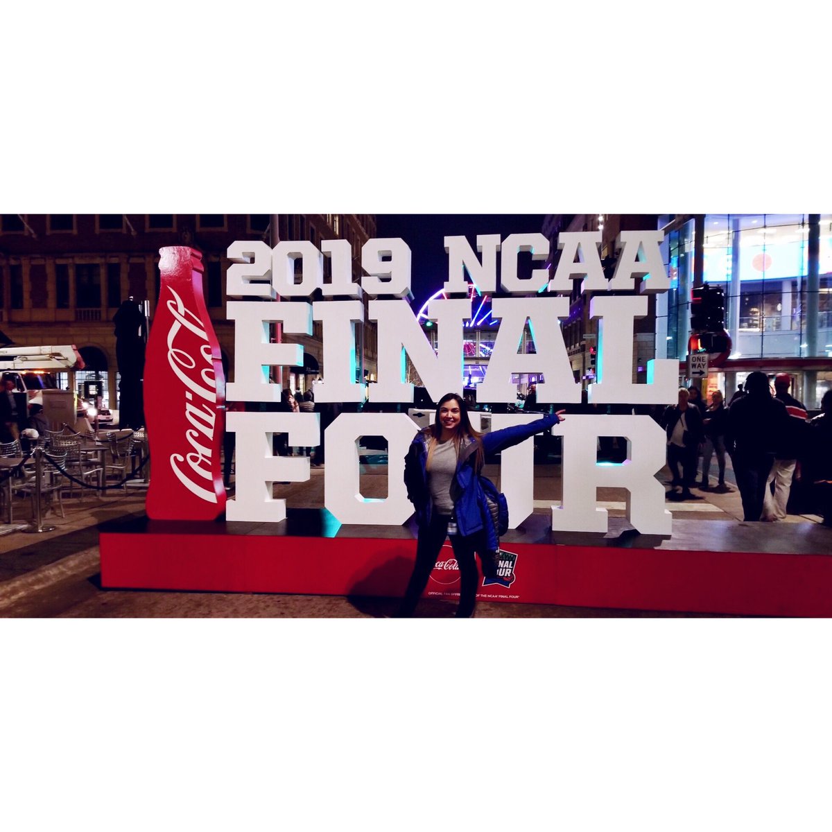 mariettam13's tweet photo. Beyond grateful to be representing The Kingdom! Having an amazing weekend at the NCAA Final Four, and it's still not over! #MobileEventsTeam #TheKingdom #SmilesMatter #PaintCentralBlue #LifeAtATT @gigem96r @shawnglinski @Samer_Kawash @OliviaLeGLM https://t.co/Krcn1iDWrO