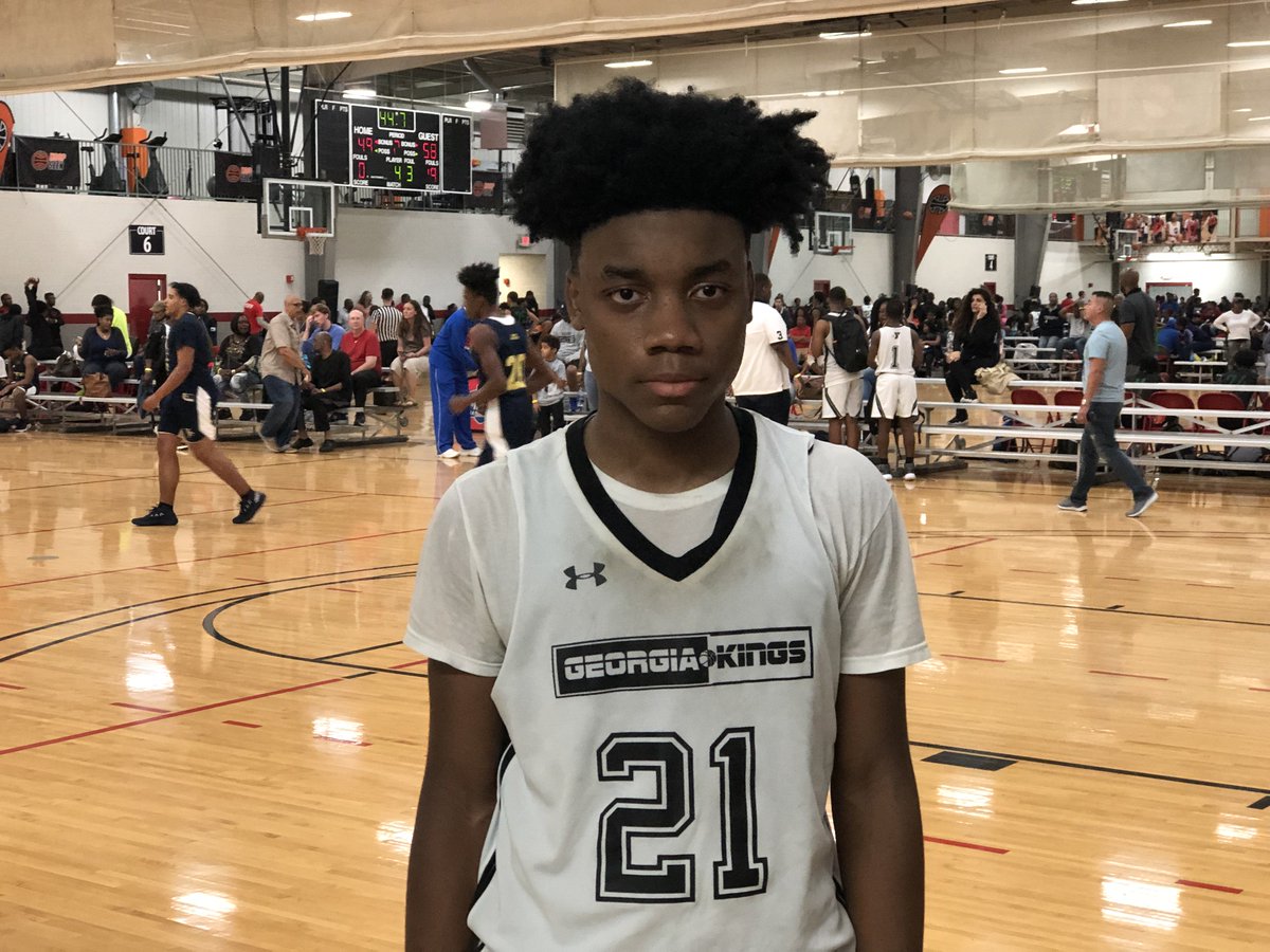 14U #GaCup: Jakeith Hodo of Georgia Kings scored 18 points in today’s 55-49 win over Bostic Next Level. The 2023 forward showed a big presence in the paint and on the glass in today’s game.