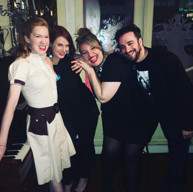 Good times last night @theSenatorTO with vocals by @AlexPangman ❤️  #jazzcommunity @DenBassels @oridaganjazz