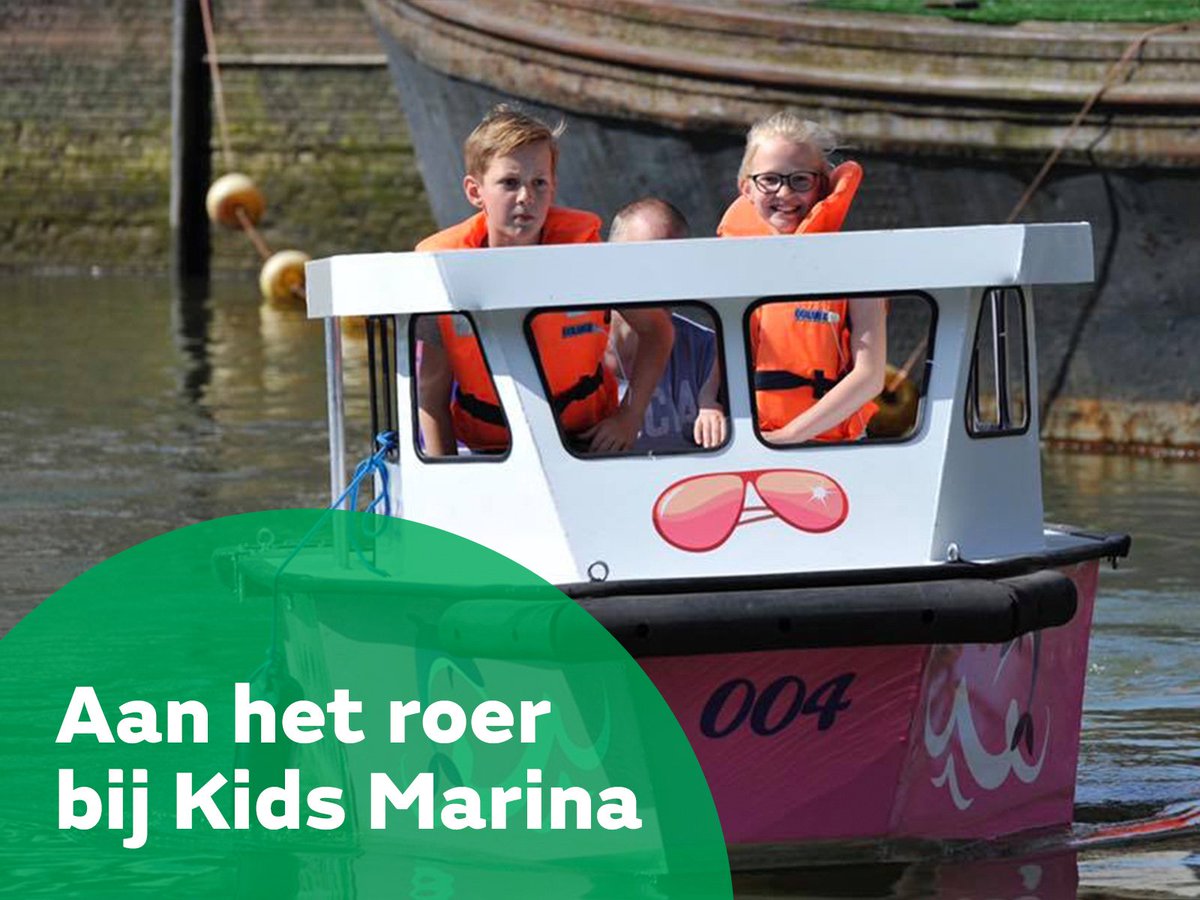 Als kapitein door de haven van Rotterdam varen? Kinderen doen het bij <a href="/KidsMarina/">Kids Marina Rdam</a>! Nu met €5 korting: bit.ly/KidsMarina2019