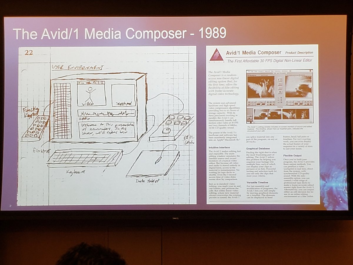 The birth of a legend. #Avid #mediacomposer #AvidConnect