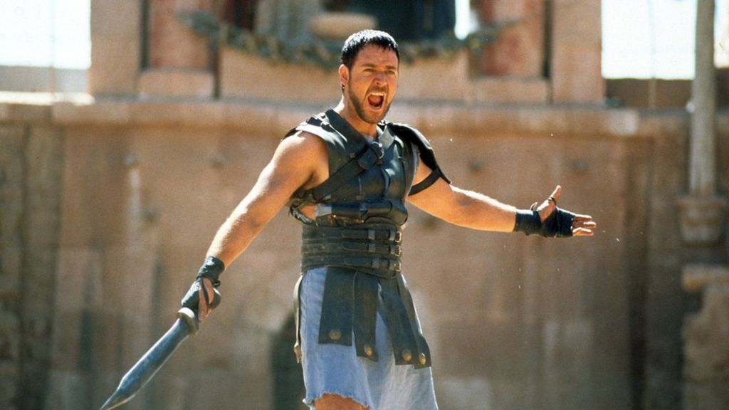 Happy 55th Birthday to Russell Crowe. The Gladiator that won women\s heart in his short skirt . From Life Assure 