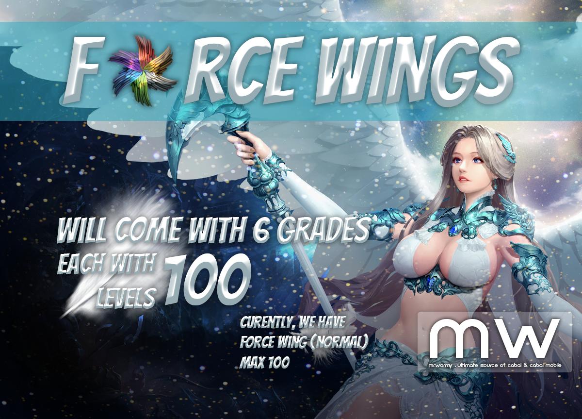 Mr_Wormy's tweet photo. #COKR Spring update just arrived some days ago... but some leak of #CabalSummerUpdate is already here... We will have 6 grades of #ForceWing with 100 levels each.
#Cabal #CabalOnline #CabalTranscendence #WormyCabal #MrWormy https://t.co/1VB9foUCDq