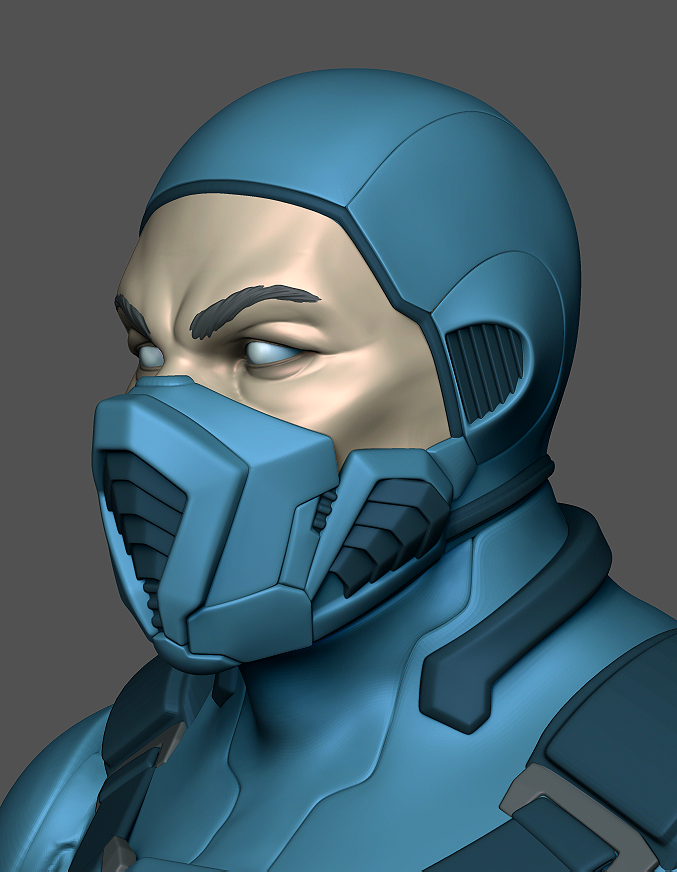 Some Sub-Zero progress from today's stream

twitch.tv/videos/4075990…

#zbrushcentral #subzero #MK11 #MortalKombat11 #ZBrush2019 #polycount #gameart