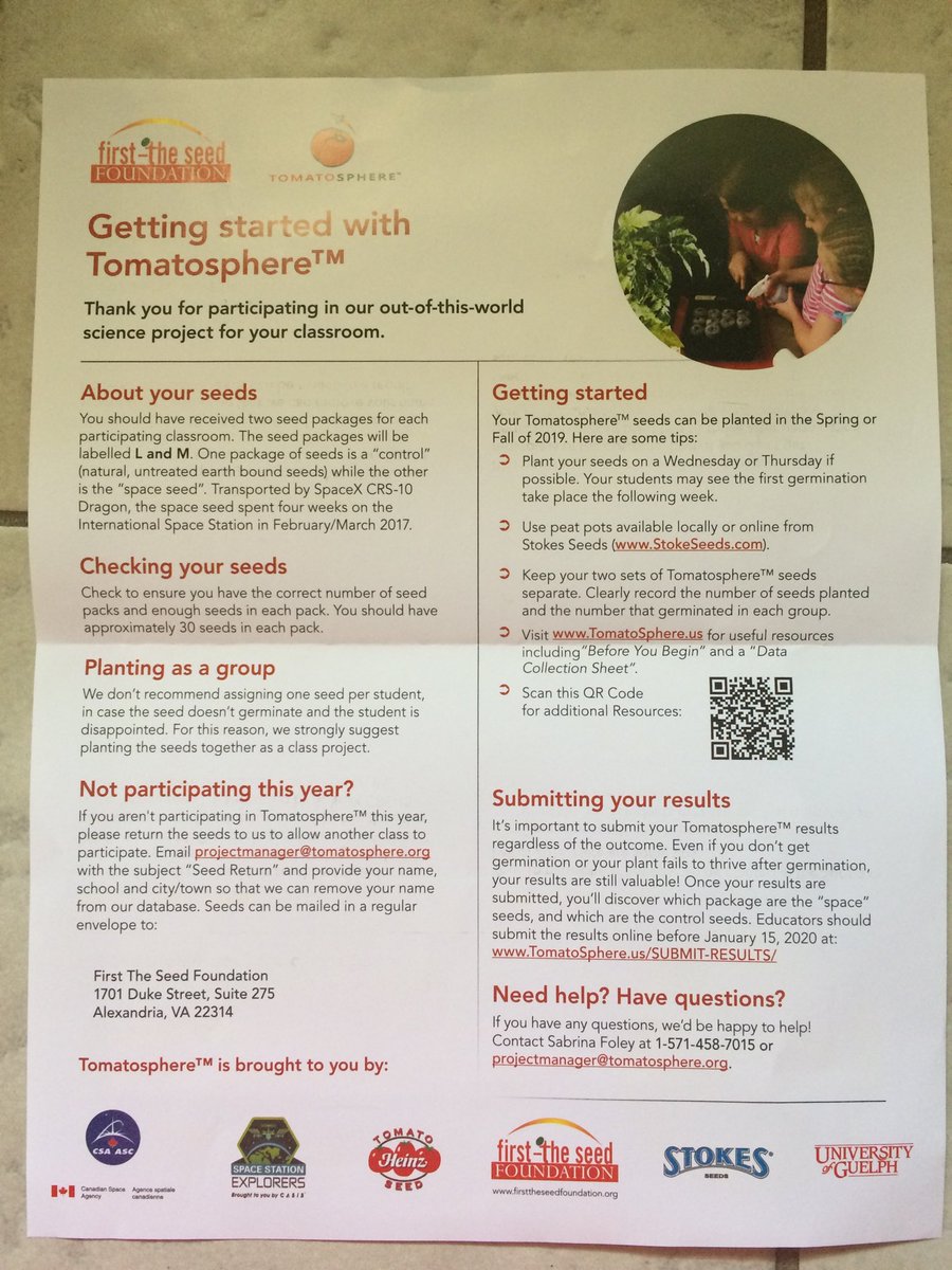 OfCrunchy's tweet image. This is a fun experiment you can sign up for! They send you the seeds free! #tomatosphere #tomato #garden #science #homeschool #Space #experiment