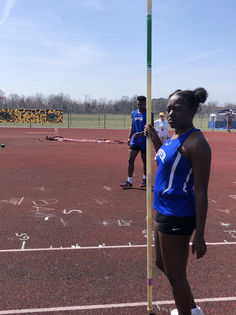 KSYNOSKI's tweet photo. Great day for DHS Track &amp; Field Saturday!  Every kid on our team put in 110% and turned in amazing results!  #DHS #CSDDoverHigh https://t.co/pPUoesPl38