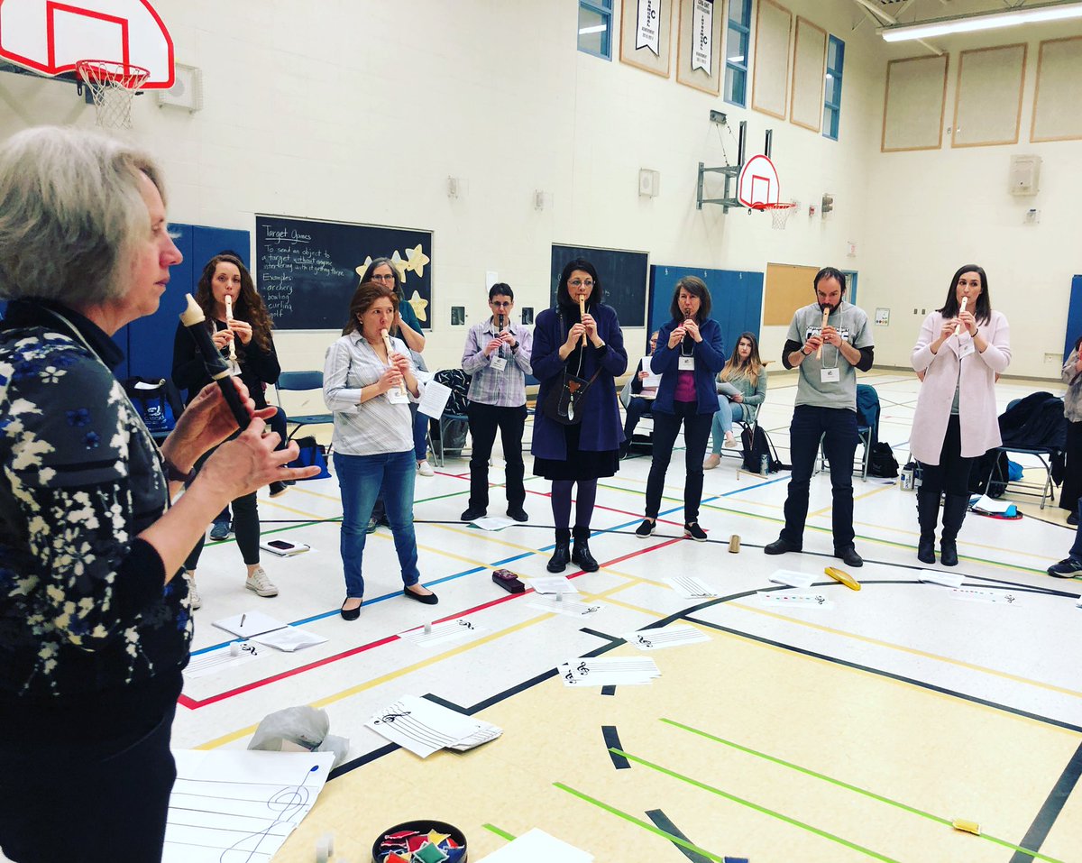 Improvising on the recorder this afternoon!