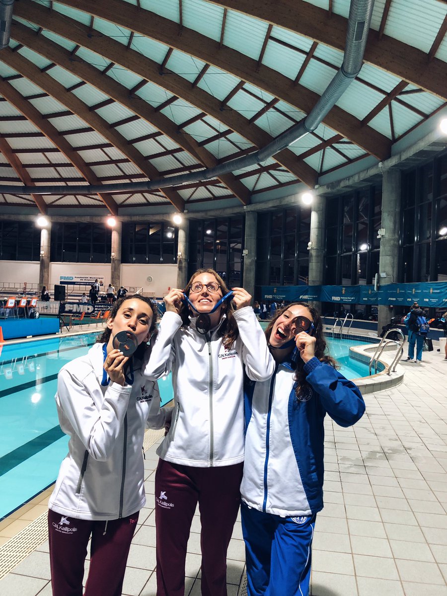 Más contenta imposible. Ha sido una gran competición disfrutando de volver a competir los nacionales con la gente que te ha visto y ayudado a crecer. Ha sido un placer y un honor volver a nadar un solo, nadar un solo técnico por primera vez y de debutar con mi compi Berta! 🥇x3
