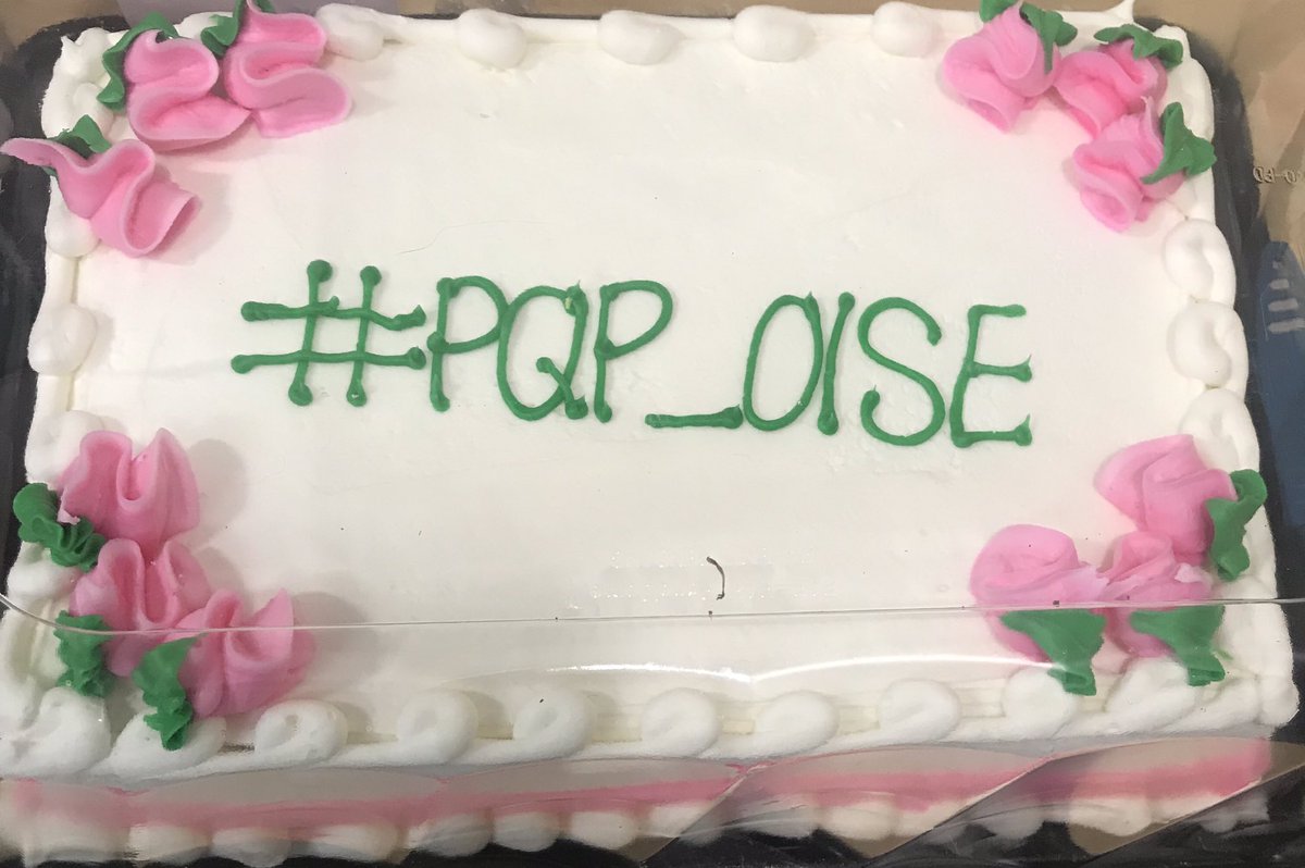 Thank you <a href="/Kim_Jensen14/">Kim Jensen</a> and <a href="/ThelmaSambrook/">Thelma Sambrook</a> for a truly enriching and engaging learning experience in #pqp_oise. Lead with your head, heart and hands. Reach out when needed!