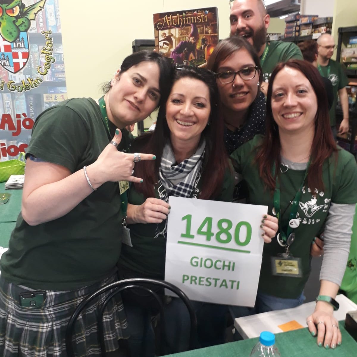 TdG_Lodi's tweet image. #ModenaPlay si chiude con 1480 #giochidatavolo prestati gratuitamente alla Ludoteca della #tanadeigoblin Nuovo record! 😎
#boardgames #play2019 #PlayModena #bgg #tdg_lodi