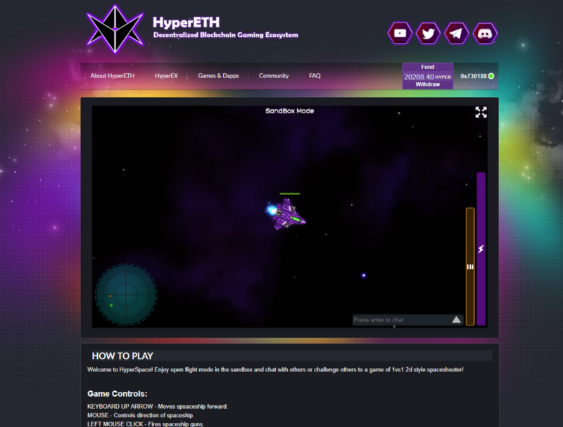 cryptotrader85's tweet photo. You may of seen me make a few tweets about #HyperETH over the past couple of months as I mentioned that this project was in the early stages of launching. Well it has launched & the first game is ready to play!
Read more here: https://t.co/REEQds2vo8
#Ethereum #ETH
@Hyper_ETH https://t.co/O6D9lVGcEZ