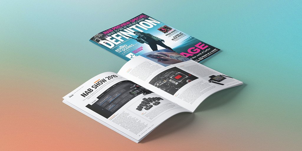 definitionmags's tweet photo. There's so much to see at @NABShow but if you pick up a copy of #DefinitionMagazine, you can see our guide on who and what to see, or you can check it out at https://t.co/4TqCpsPck7 #NABShow https://t.co/bQ877X8OSX