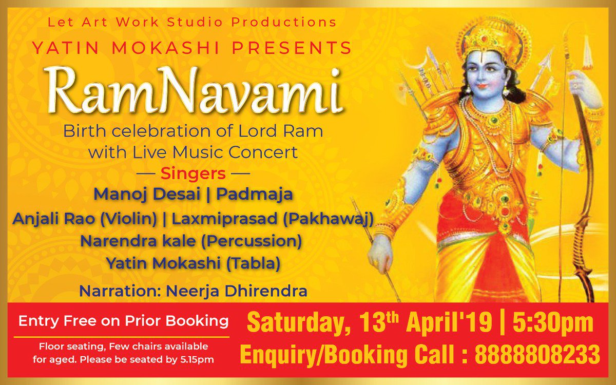 #sangeetotsava #livemusicconcert by #yatinmokashi on the occasion of #RamNavami Saturday 13th April 2019 at #letartworkstudio #baner #pune #india #letartwork #indianculture