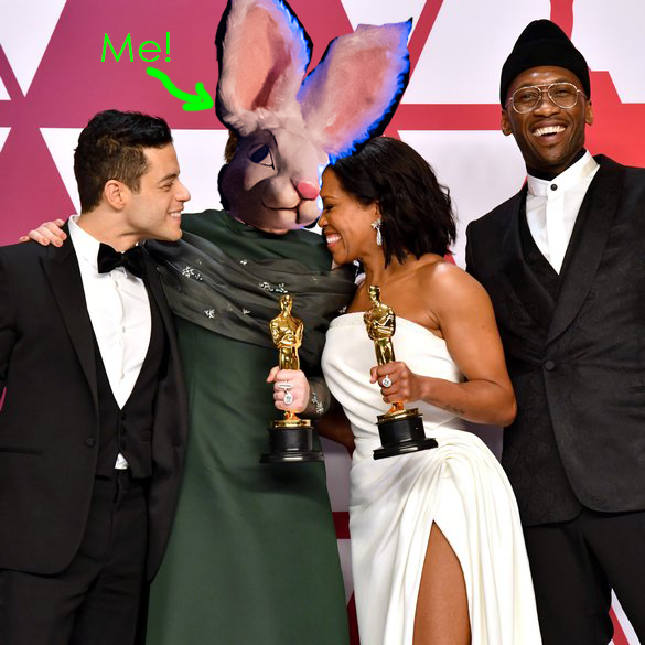 Edward__Tulane's tweet photo. I'd like to thank @TheAcademy for my award-winning performance last night. @24thST, I guess you're okay too. #OscarWinner #BestActor #24Tulane https://t.co/whoWqZyEjp
