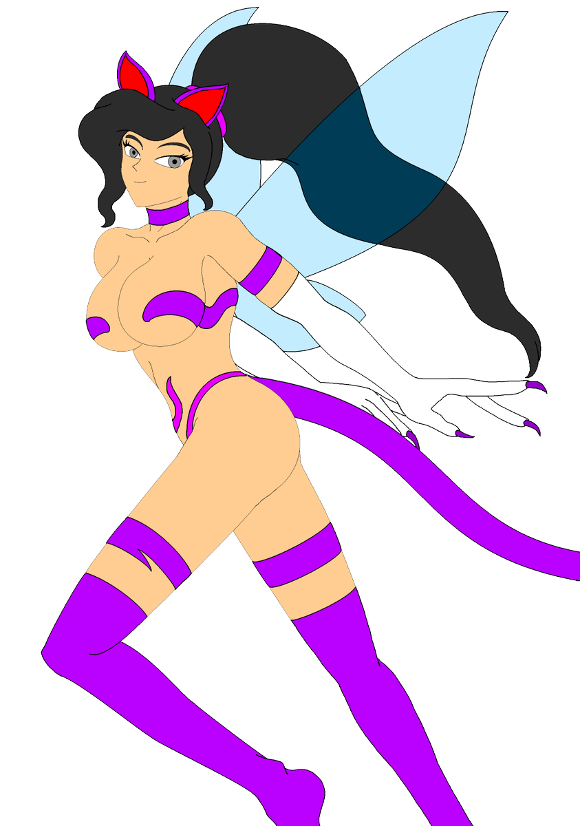 nekohybrid2017's tweet photo. #Iridessa, #Vidia, #Periwinkle, and #Zarina as #Felicia -style catwomen. 
#Capcom #Darkstalkers #Disney #PeterPan https://t.co/OJaAn319X0