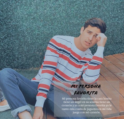 lasllamasdemau's tweet photo. ❝Mi persona favorita ❞

- @soymauricioabad https://t.co/ahchYJLcsq