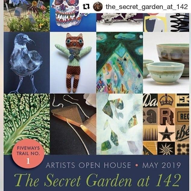FivewaysArtists's tweet photo. The secret garden at 142! No.1 on the Fiveways trail this year.
@the_secret_garden_at_142
.
.
.
#aoh2019 #brightonmayfestival #brightonartistsopenhouses #brightonartists #fivewayscommunity #fivewaysartists https://t.co/7yKIGIv8nr https://t.co/1dMRT1RwIu