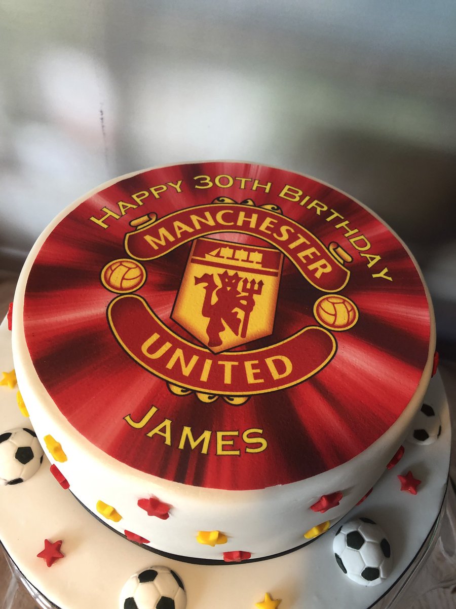 Sugar And Slice Cakes On Twitter Manchester United Fan Cake Vanilla Sponge With Vanilla Buttercream And Strawberry Jam Manchesterunited Mancesterunitedcake Birthdaycake Crowborough Https T Co Ywc1772le9