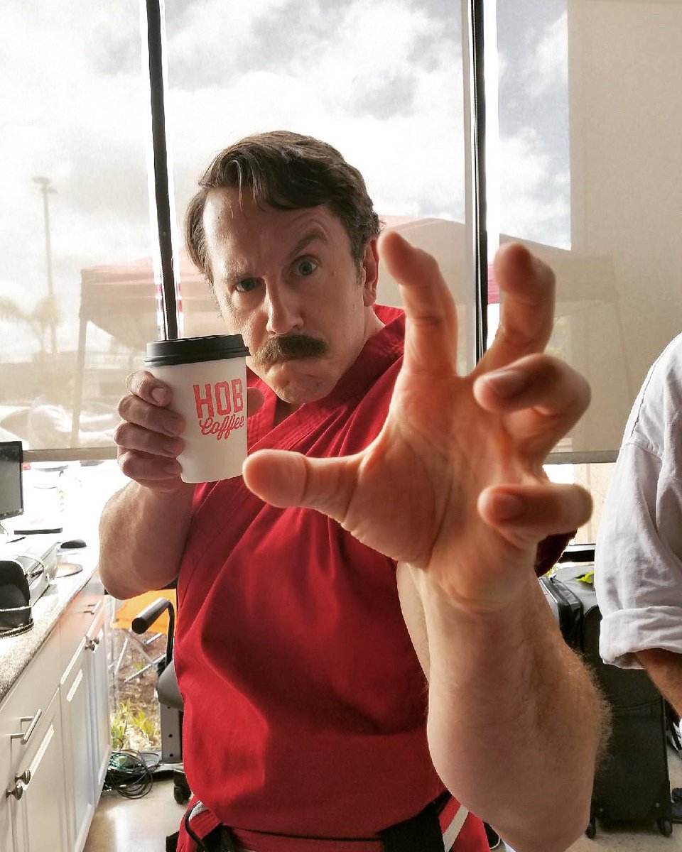 HobCoffee_'s tweet photo. Master Ken approves of our coffee. 🥋☕️ #masterken https://t.co/MxFyp8t7WX