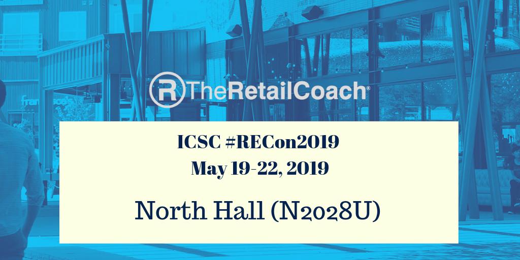 The Retail Coach (@theretailcoach) on Twitter photo Our team will be in #Vegas for #RECon2019. Come by the North Hall (Booth N2028U) and say Howdy or schedule a meeting with us at info@theretailcoach.net. We'd love to see you.
#ICSC #Recon2019 #ICSCRecon #retail #retailers #economicdevelopment Our team will be in #Vegas for #RECon2019. Come by the North Hall (Booth N2028U) and say Howdy or schedule a meeting with us at info@theretailcoach.net. We'd love to see you.
#ICSC #Recon2019 #ICSCRecon #retail #retailers #economicdevelopment