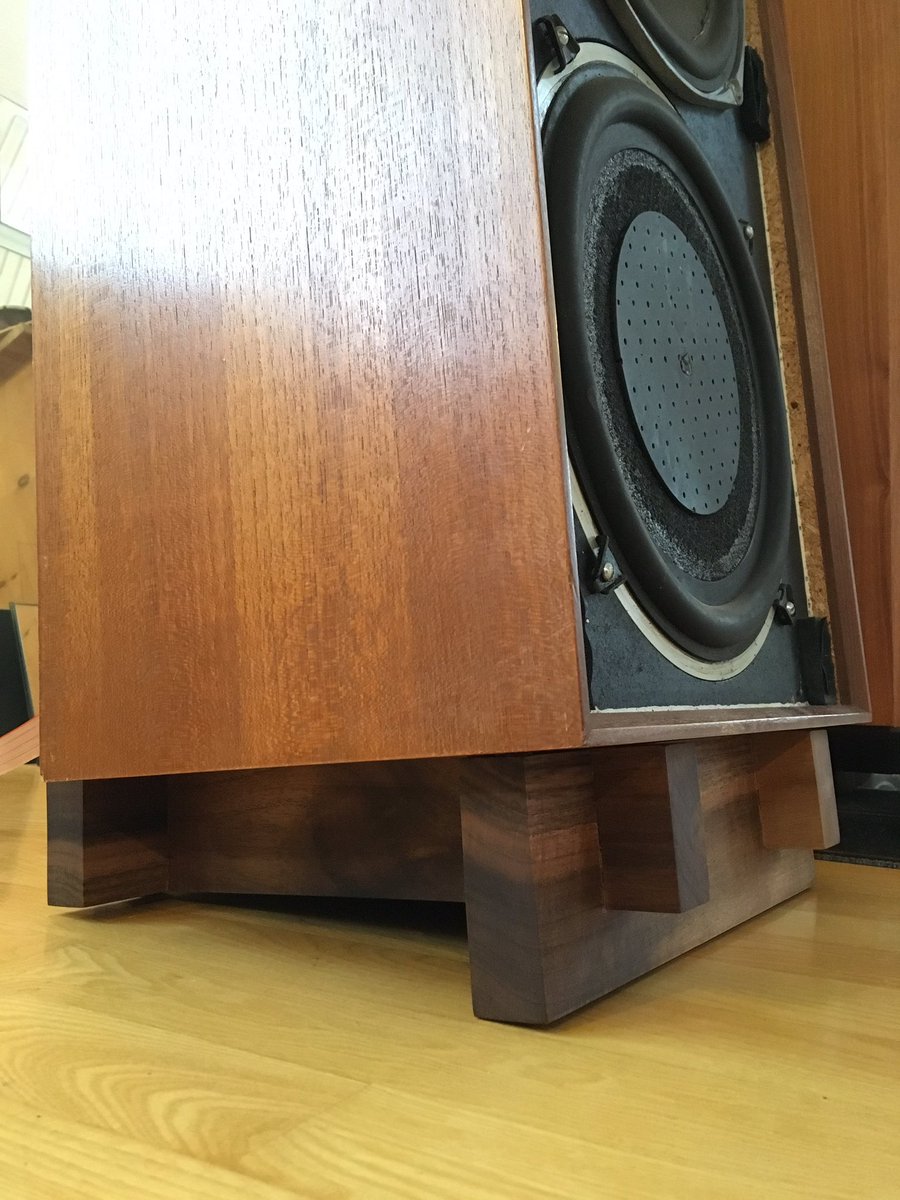 tilted floor speaker stands