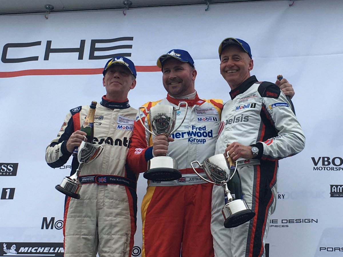 teamparkeracing's tweet photo. That’s it and another win for @karlleonard1976 who was under massive pressure towards the end. Justin takes the Am win with @mangion44 in second for another #DoubleWin https://t.co/J52VCdZjYi