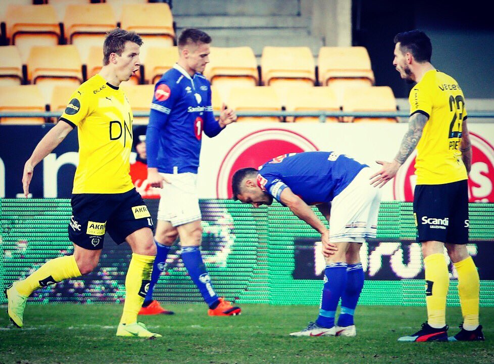 Siii <a href="/Taumstr/">Thomas Lehne Olsen</a> ⚽️⚽️💪🏼 Great start at home 💛🖤