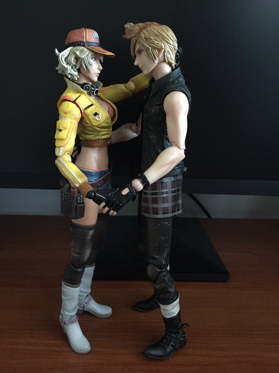 mikia87's tweet photo. Promdy!!! 😁❤️💗❤️💖💗

#promptoargentum #cindyaurum #promdy #promptoxcindy #prompto #cidneyaurum #ffxv #finalfantasyxv #ff15 #finalfantasy15 #actionfigures https://t.co/En8NHWOj7b