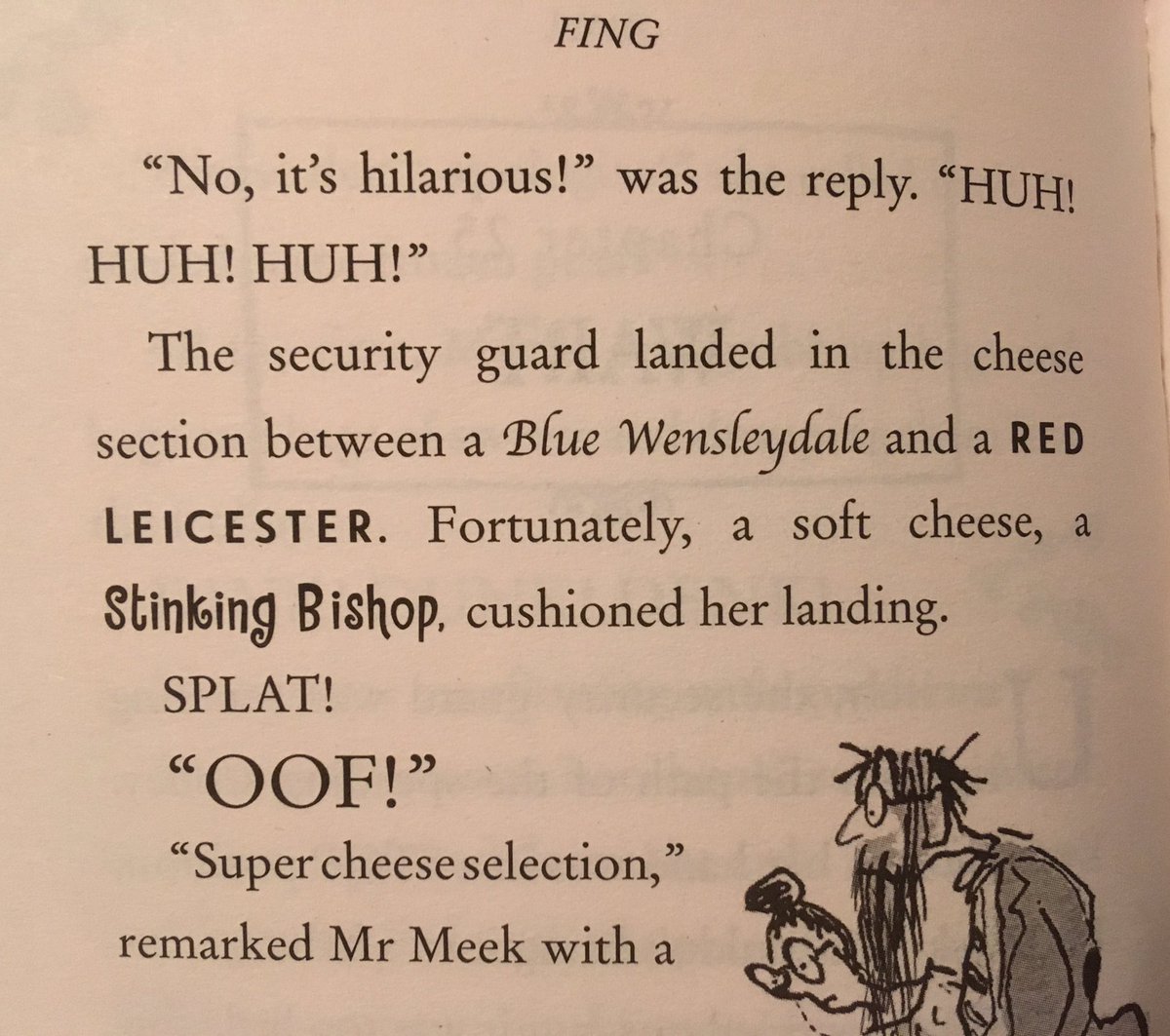 Trufflesdeli's tweet photo. I was surprised to see a mention of our most local cheese in #fing by @davidwalliams as stocked at #truffles. I wonder if Mr Walliams has tried it? #rossonwye @StinkingBishop https://t.co/uRh8YGTVdi