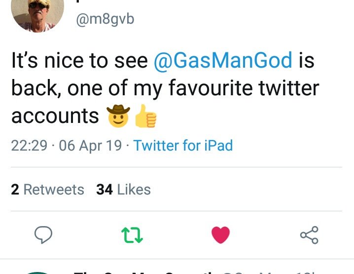 GasManGod tweet picture