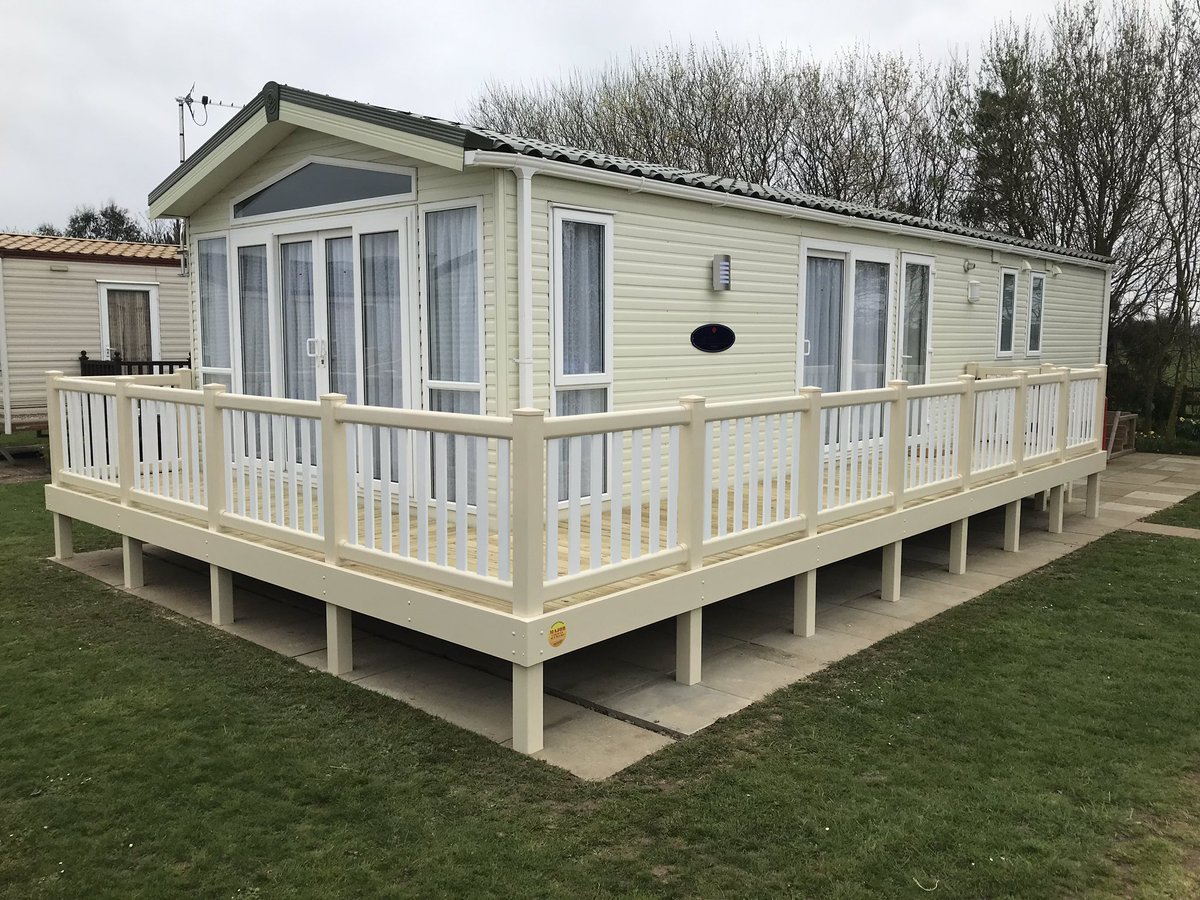 Create your own outdoor living space with a upvc sun deck from Major Joinery. Summer’s just around the corner #CaravanPark #holidayhome #staticcaravan #caravanhire