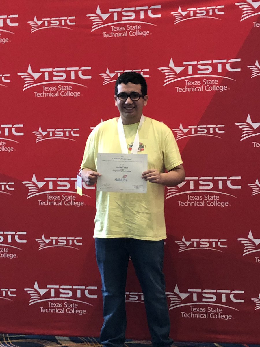 RoboticsRaiders's tweet photo. Way to go to our students who competed at SkillsUSA state competition!! #CTE #CareerReady #SkillsUSA #SkillsUSATX #SkillsUSATXD5 #RFL #RaiderNation #LevelUpWylieISD #TXLSC19 @WEHS_Raiders https://t.co/BqyP4egupH