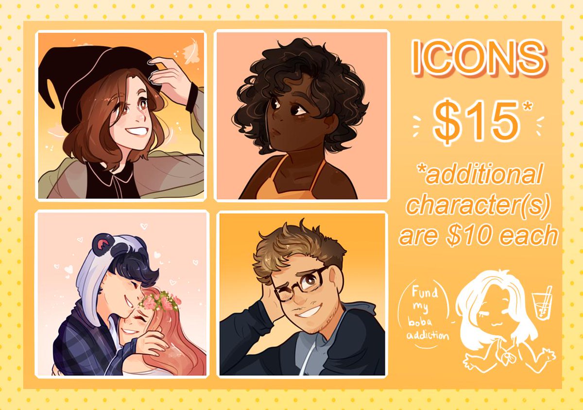 charwiewie's tweet photo. COMMISSIONS:
🌟 RTs and Likes help me a ton~
🌟 DM to purchase and if you have any questions!
Thank you so much for your support throughout the years 💛 https://t.co/Z5rpB7Yueg