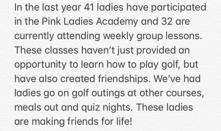 alice__davis's tweet image. I can’t believe it’s been a year since the Parkstone Pink Ladies taster session! If you’d like to take part in the Parkstone Pink Ladies Golf Academy, please contact me on 01202 708092 or alice@davis-uk.net @WeLoveGolfPGA #welovegolf