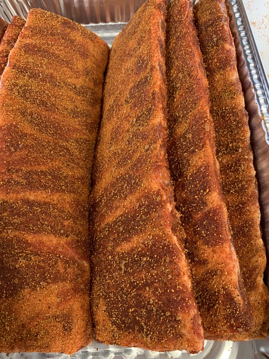 smokefreaks's tweet photo. Loving our new Freaky flavor game based on the @bbqpro sauce and rub lineup! Landed 4th place ribs! πΊβ€οΈπ #SmokeFreaks #TasteTheFreakage #FreakForce2019 #HowlingForGlory #BBQ #Barbecue #BBQLife #AgentsOfFlavor https://t.co/SRHnRPgBGv