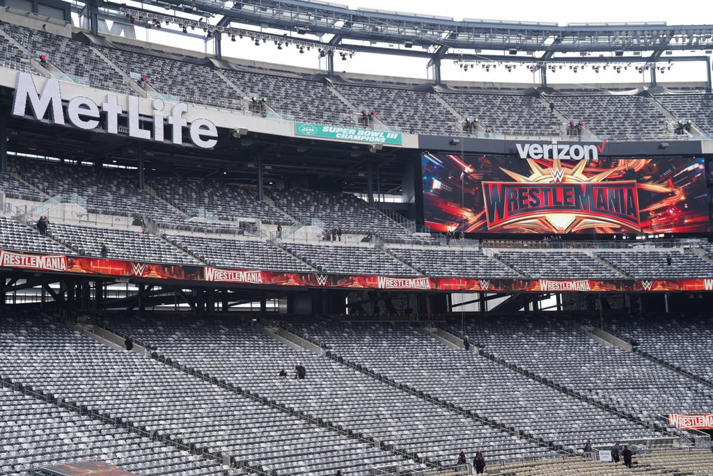 WWE WrestleMania on Twitter "Doors are open for WrestleMania 35!…