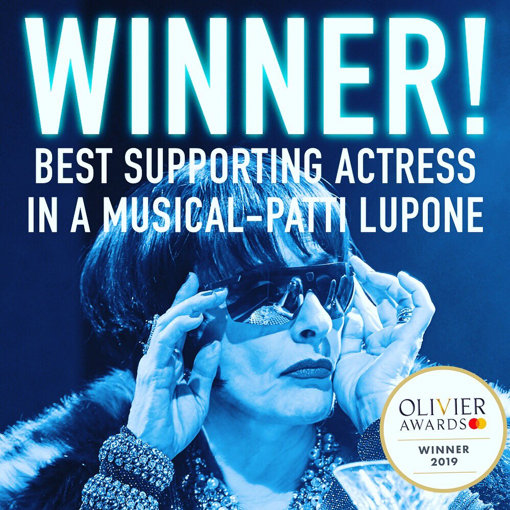 Everybody RISE! #olivierawards #companywestend