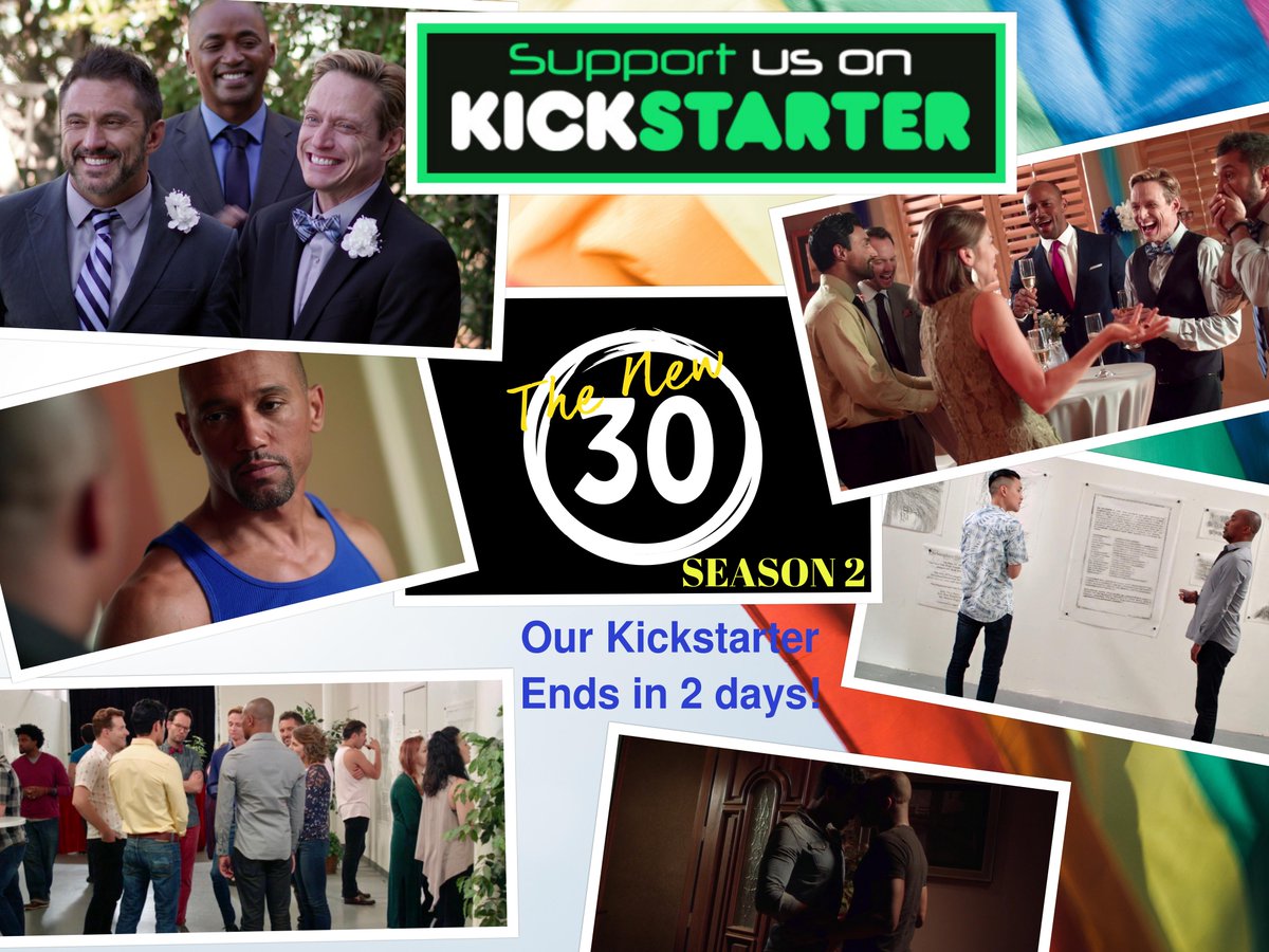We have only 2 days left of our #Kickstarter campaign, and we are seriously needing some #LGBTQ #LGBT love! It's basically making a feature film for peanuts. Help us continue telling diverse gay stories and helping people see themselves finally onscreen. bit.ly/2UlMvQj
