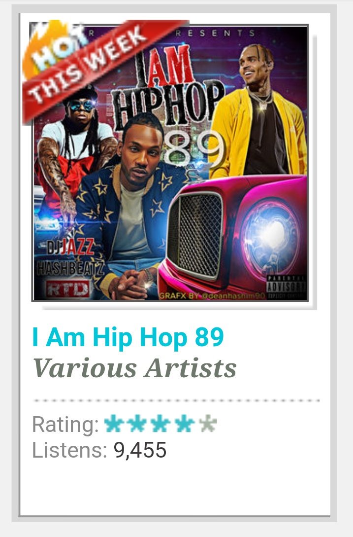 RealTrapDJS's tweet photo. [Mixtape] Various Artists - I Am Hip Hop 89 Hosted by Damar Jackson DJ Jazz Hashbeatz https://t.co/kBzKfU2vGz via @DatPiff @damarjackson @DJJAZZREALTRAP https://t.co/OVcdurjDa0