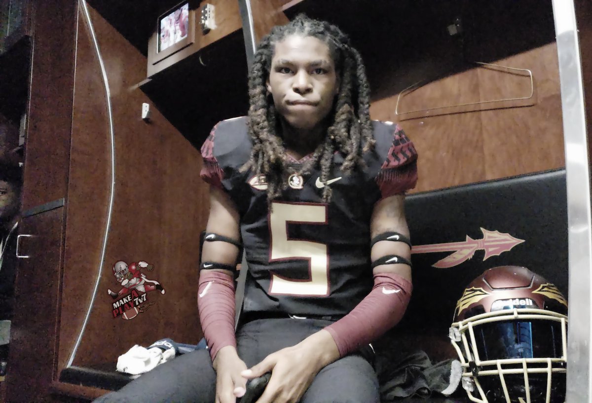 FOOTBALLVILLETV's tweet photo. Miami committ Keyshawn Washington 2020 safety South Dade #MakeAPlay7v7 #Footballville #Football2019 https://t.co/8sS5TeMg3u