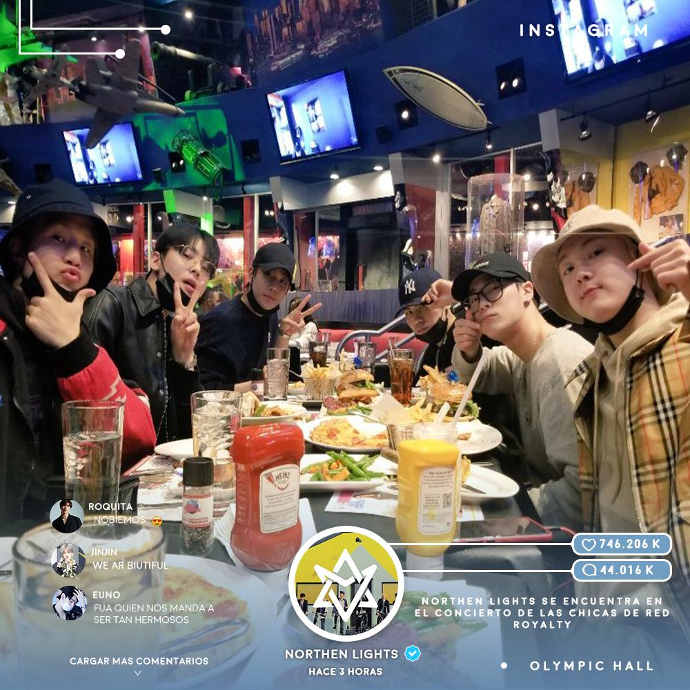 offcl_astrx's tweet photo. 「 #ROYALTYREDROOM_Concert 」
ㅤ ❝Wᥲnnᥲ bᥱ чour lιght
ㅤㅤ ¡Northᥱn lιghts prᥱsᥱntᥱ!❞
Luego de asistir al 2do dia de concierto de las chicas de Red Royalty hemos ido a cenar todos juntos. ¡Grandiosos sus stages! Somos fans https://t.co/14CSoKei6Z