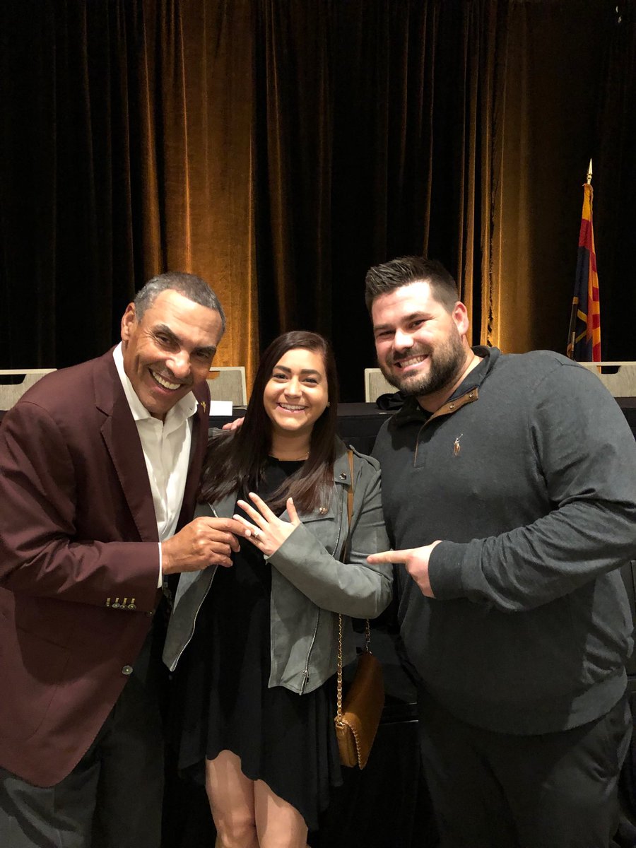 bhamm480's tweet image. ⁦@ASUFootball⁩ ⁦@JordyHamm⁩ ⁦@SunDevilSource⁩ my fiancé says for 1000 retweets this pic can be the save the date for our wedding. Help a devil out!! #forkem #onthetrain