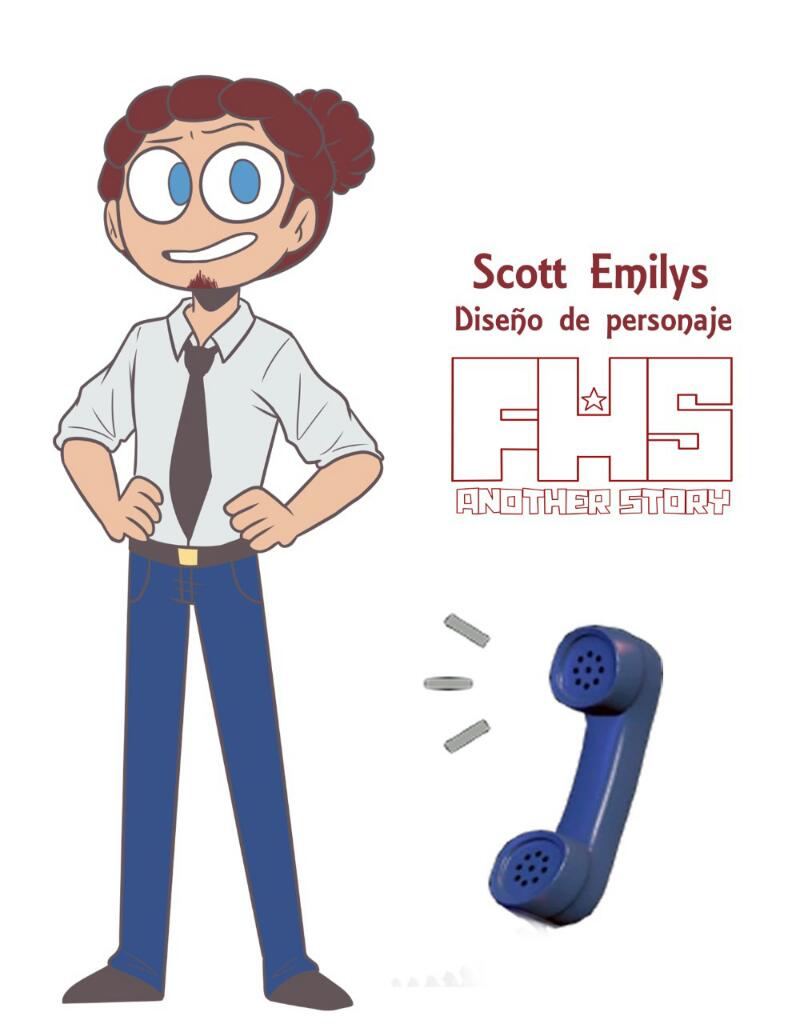 FHSAnotherStory's tweet photo. 📞"Hello? Hello!"📞
¡Les presentamos a Scott! Basado en "Phone Guy", personaje característico de FNAF, saga de juegos de Scott Cawthon©
Este guapo hombre ha sido creado por @NejiNatBunn UwU
#AnotherFHS #FHS #FHSZ3R0 #FNAFHS #FNAFHSOC #FHSOC #FNAF https://t.co/ecArKORl6o