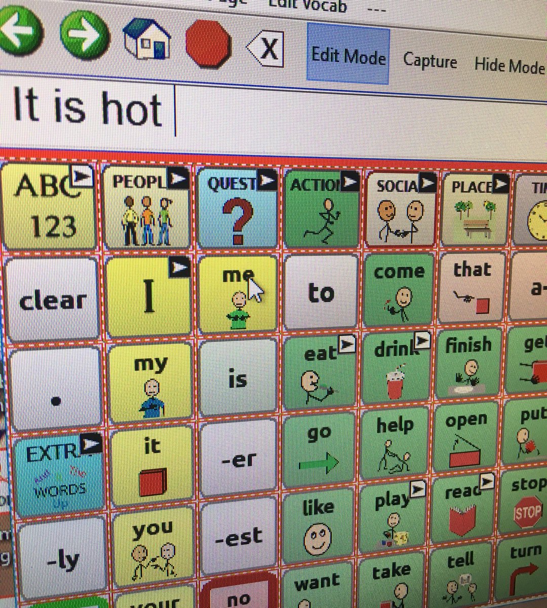 MrsLSheehan's tweet photo. Thank you @SaltilloBrand for making the life of a sped teacher much easier with #ChatEditor! Getting ready for our new science chapter on heat energy and adding some visual supports for #AAC users! #TouchChat #AccessForAll #InclusiveLearning https://t.co/oFS5NeCbgv