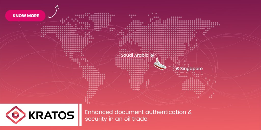 KratosPlatform's tweet photo. Arkratos intend to enhance your current processes using innovative Blockchain solutions by streamlining – verification, cryptography, Automation, Trust-shifting that eventually helps in enhanced document authentication in all types of business #Arkratos #Documentauthentication https://t.co/w6lboN0Rkz