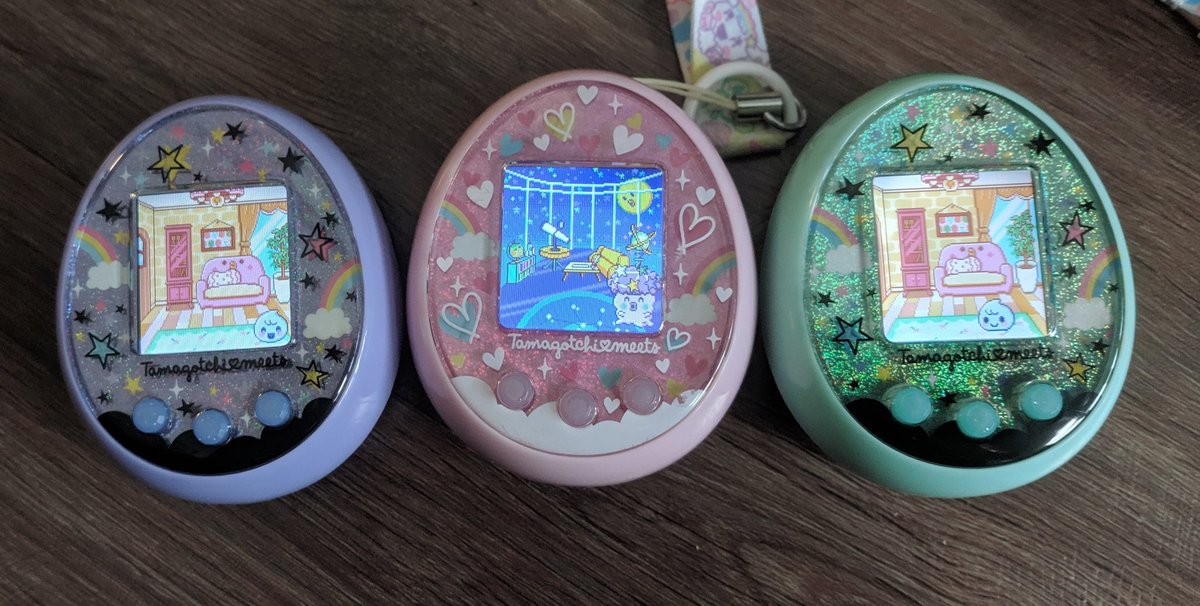 Three Tamagotchis