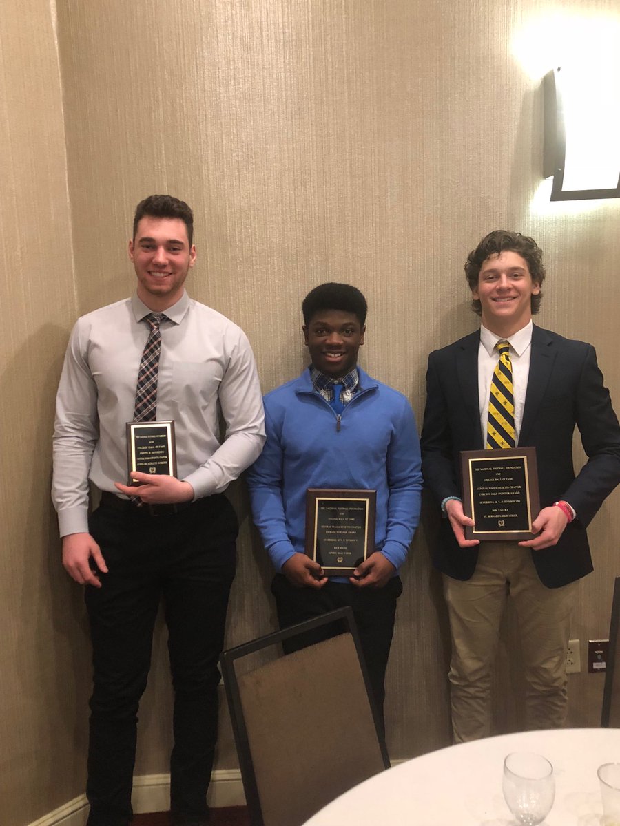 Joseph R Mewhiney C-Ma Chapter Scholar Athlete and Awards Banquet today. Dual Valley League well represented. Congrats to these fantastic student athletes!  ⁦<a href="/AthleticsStb/">STBAthletics</a>⁩ ⁦<a href="/NipmucAD/">Nipmuc HS Sports</a>⁩ ⁦<a href="/dom_valera/">Dom Valera</a>⁩ ⁦<a href="/FootballNipmuc/">Nipmuc Football</a>⁩ ⁦